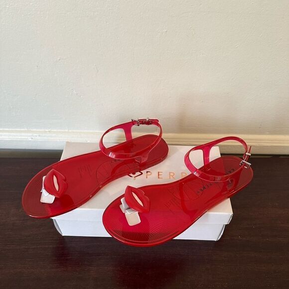 Katy Perry Geli Sandal in red size 9 , new - Picture 11 of 13